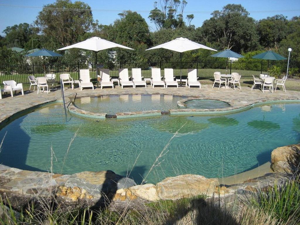 湖滨假日公园 Lake Tyers Beach 外观 照片
